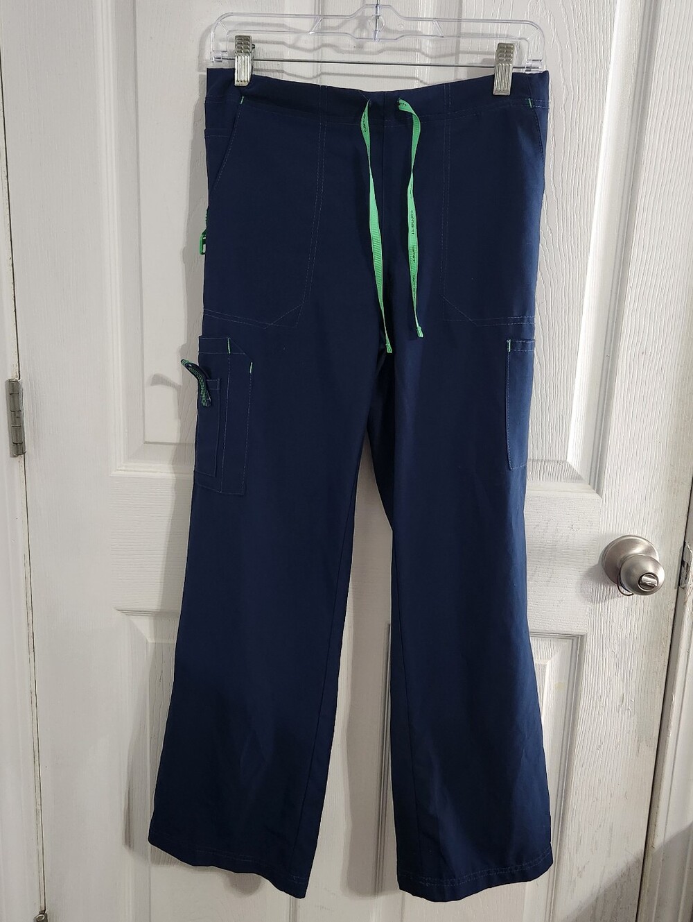 Carhartt blue Cross-Flex Women's Utility Boot Cut Scrub Pants women PS